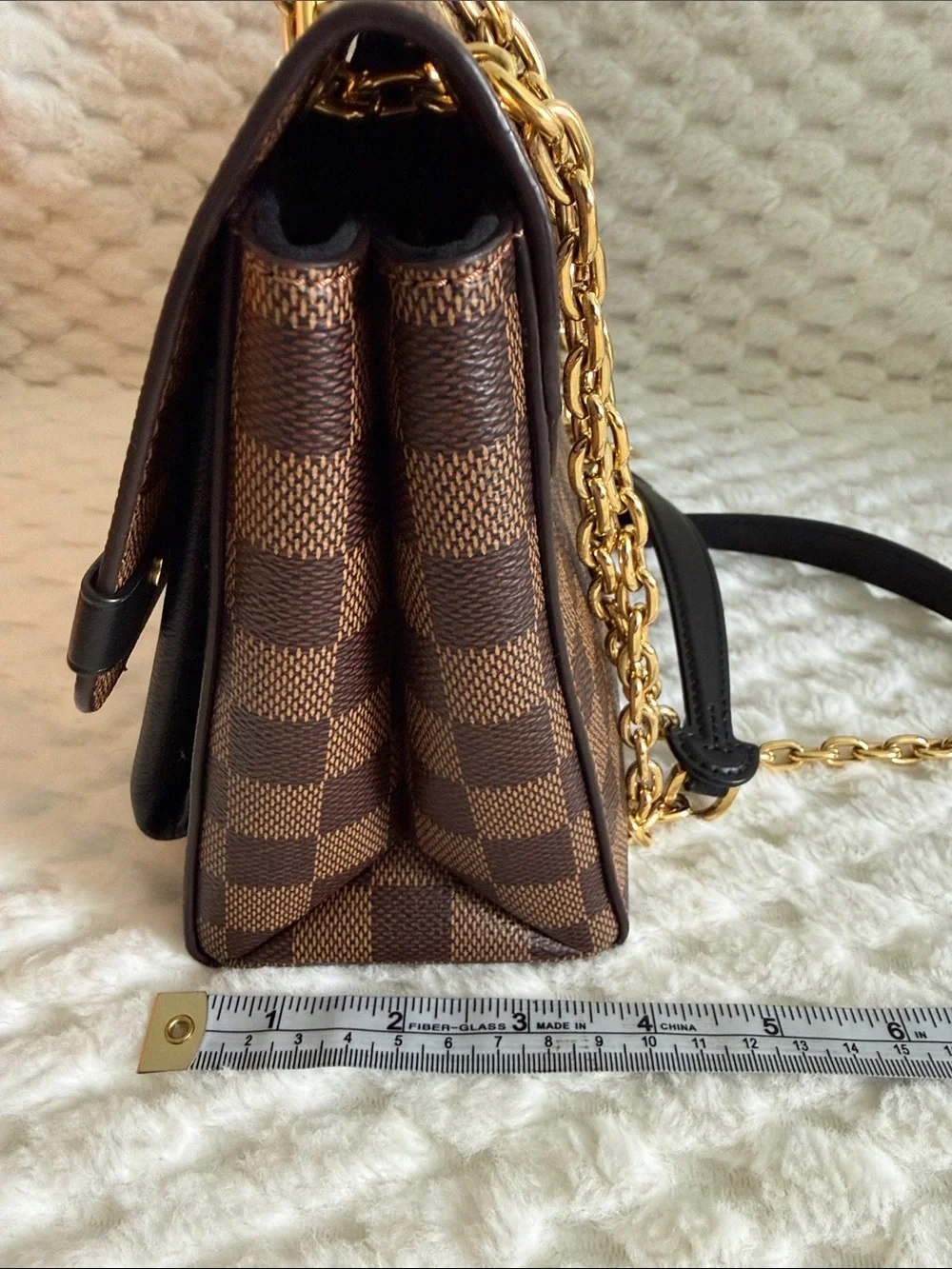 Louis Vuitton Vavin PM Damier Ebene Noir-Authentic-EUC